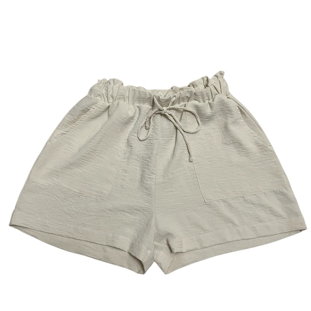 Women's Cream Shorts